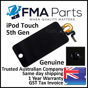 LCD Touch Screen Digitizer Assembly - Black [High Quality] for iPod Touch 5th / 6th Gen